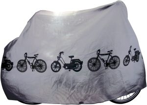 Matrix Fahrrad-Garage in der Farbe silber