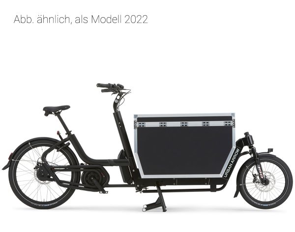 Urban Arrow CARGO L mit 500 Wh-Akku & Performance Line-Antrieb in der Farbe schwarz, Modell 2022