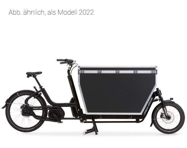 Urban Arrow CARGO XL mit 500 Wh-Akku & Cargo Line-Antrieb in der Farbe schwarz, Modell 2022