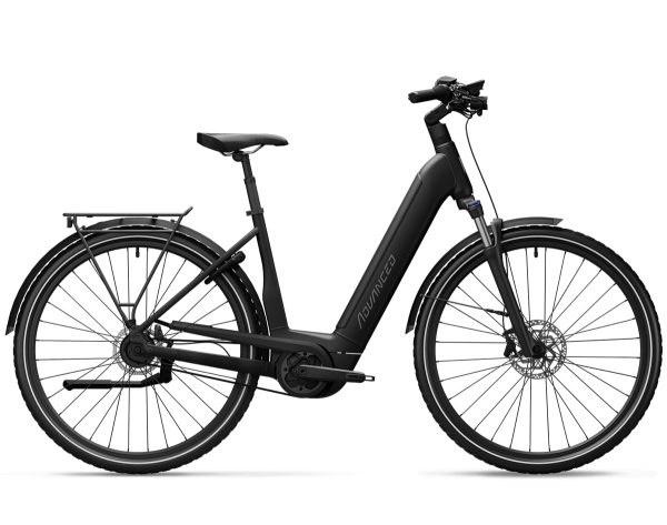 E Bike Advanced TOUR PRO RT (Rücktritt) mit 625 Wh-Akku & Nabenschaltung als Wave-Rahmen in der Farbe night black