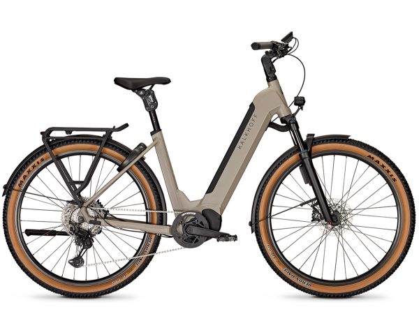 Kalkhoff ENTICE 5 ADVANCE+ ABS als Wave-Rahmen in der Farbe moonstonegrey matt