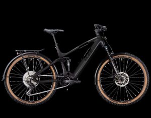 Ixgo MTF-E FOUR als Diamant-Rahmen in der Farbe cinder black