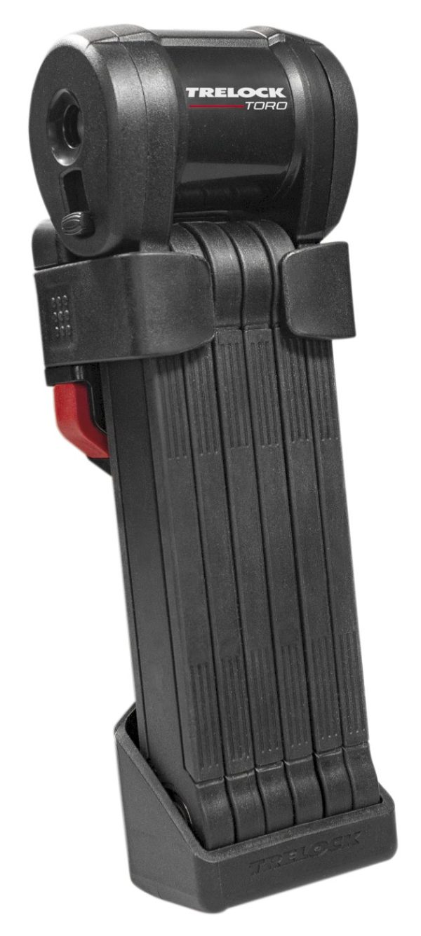 Trelock Faltschloss FS 580 TORO X-PRESS AIRTAG schwarz – Bild 2