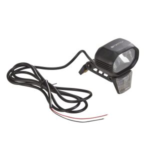 Matrix LED Scheinwerfer FL1500 mit 150 Lux für E-Bikes in der Farbe schwarz