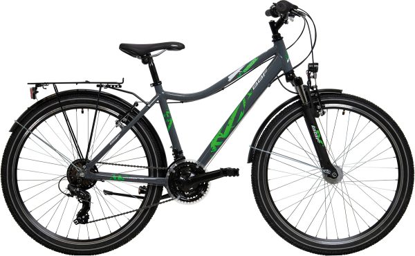 BBF Jugendrad OUTRIDER SPORTY als Diamant-Rahmen in der Farbe grau