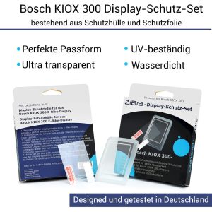 Zibra Display Cover-Set für das Bosch Kiox 300 Display