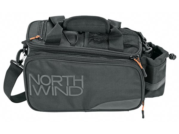 Northwind ML-Smartbag TOURING mit 13 l Volumen in der Farbe schwarz orange