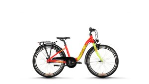 Victoria GIRLY 5.7 als Wave-Rahmen in der Farbe fuego red