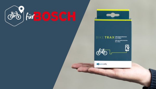 Powunity GPS-Tracker BIKETRAX für Bosch Gen4