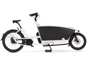 Urban Arrow FAMILY mit 500 Wh-Akku & Performance Line Essential-Antrieb in der Farbe weiss, Modell 2022