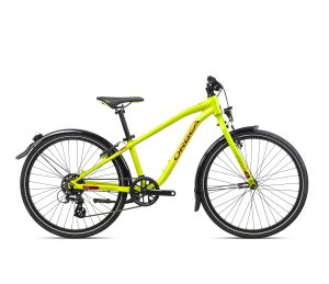 Orbea MX 24 PARK in der Farbe lime watermelon, Modell 2023