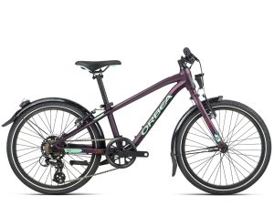 Orbea MX 20 PARK in der Farbe black purple matt mint