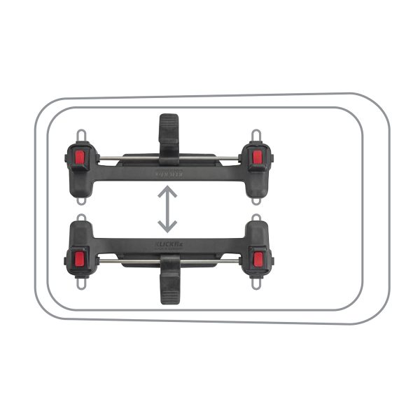 Klickfix STRUCTURA GT KorbKlip 2 braun – Bild 4