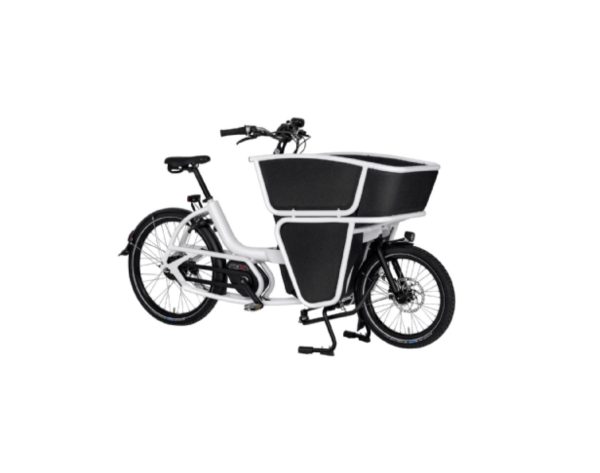 Urban Arrow SHORTY mit 500 Wh-Akku & Cargo Line-Antrieb in der Farbe cremeweiss, Modell 2022