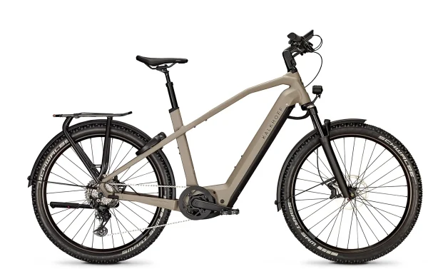 Kalkhoff ENTICE 7.B MOVE+ als Diamant-Rahmen in der Farbe moonstonegrey matt
