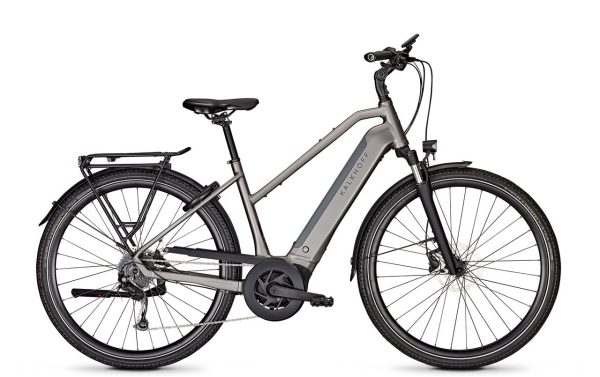 Kalkhoff ENDEAVOUR 3.B MOVE mit 500 Wh-Akku als Trapez-Rahmen in der Farbe jetgrey matt