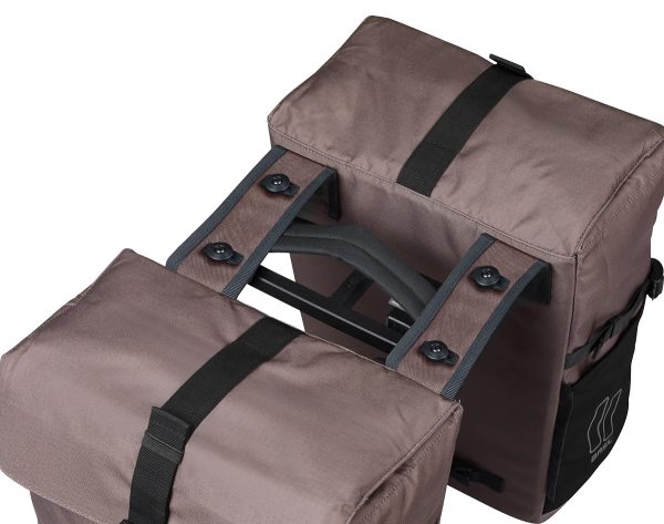 Basil Doppelpacktasche MOVE MIK 30 l braun – Bild 3
