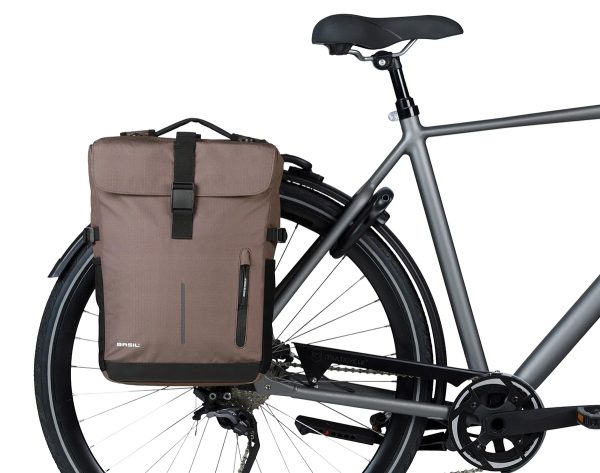 Basil Doppelpacktasche MOVE MIK 30 l braun – Bild 6