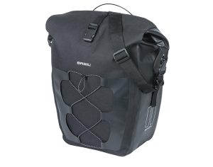Basil Einzelpacktasche NAVIGATOR WATERPROOF mit 22 l Volumen in der Farbe schwarz