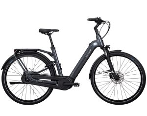 Kettler QUADRIGA P5 HD BENELUX RT (Rücktritt) mit 625 Wh-Akku als Wave-Rahmen in der Farbe granite shiny