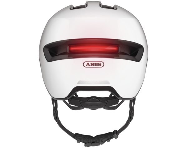 Abus Fahrradhelm HUD-Y shiny white – Bild 2