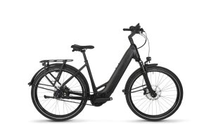 Falter SUB 9.5 PLUS (Freilauf) mit 600 Wh-Akku als Wave-Rahmen in der Farbe descent black