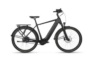 Falter SUB 9.5 PLUS (Freilauf) mit 600 Wh-Akku als Diamant-Rahmen in der Farbe descent black