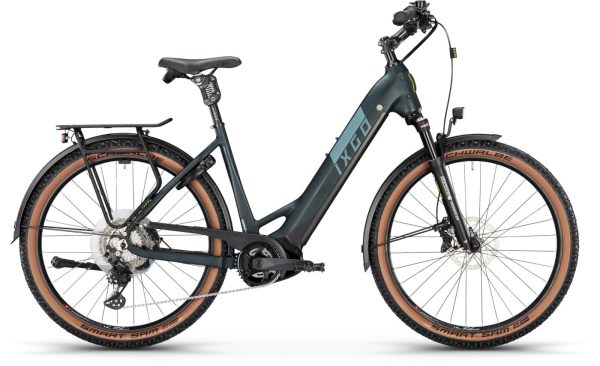 Ixgo MT-E FOUR + als Wave-Rahmen in der Farbe forest green