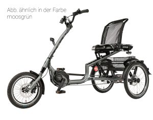 Pfautec SCOOBO FL (Freilauf) als Unisex-Rahmen in der Farbe moosgrün