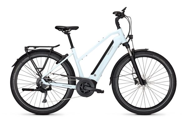 Kalkhoff ENDEAVOUR 3.B MOVE mit 625 Wh-Akku als Trapez-Rahmen in der Farbe offwhite matt