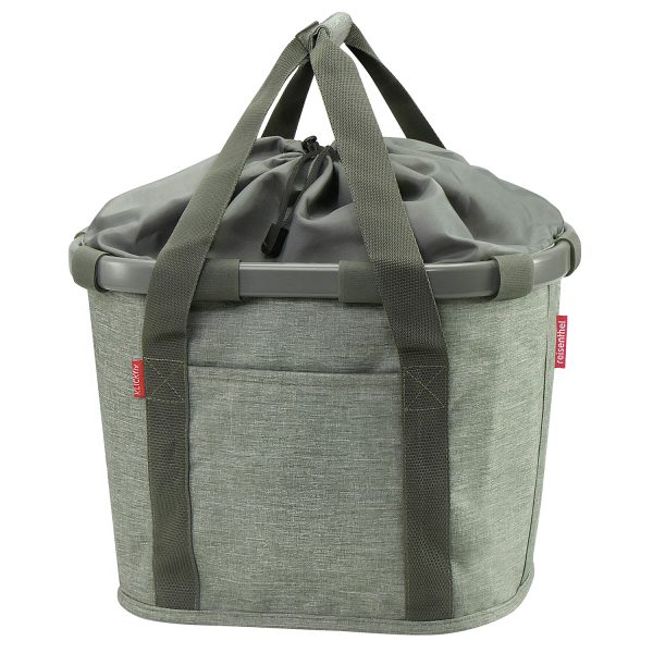 Reisenthel Klickfix BIKEBASKET mit 15 l Volumen im Design twist sage