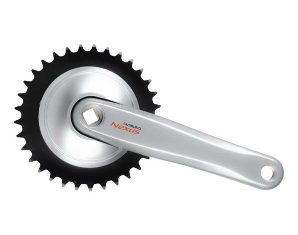 Shimano Kurbelgarnitur NEXUS FC-C6000 in der Farbe silber