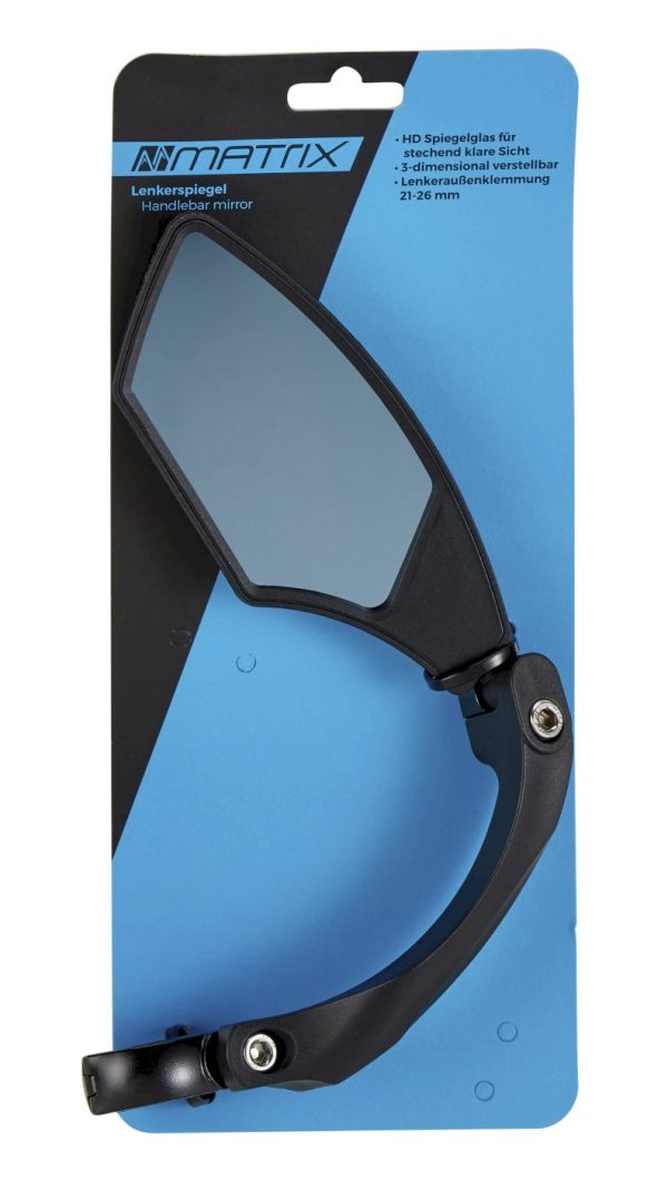 Matrix Lenkerspiegel LS 900 HD in der Farbe blue glas