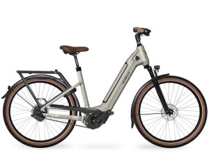 Velo de Ville SEB 890 PRO FL (Freilauf) mit stufenloser Enviolo-Schaltung als Wave-Rahmen in der Farbe crystal pearl