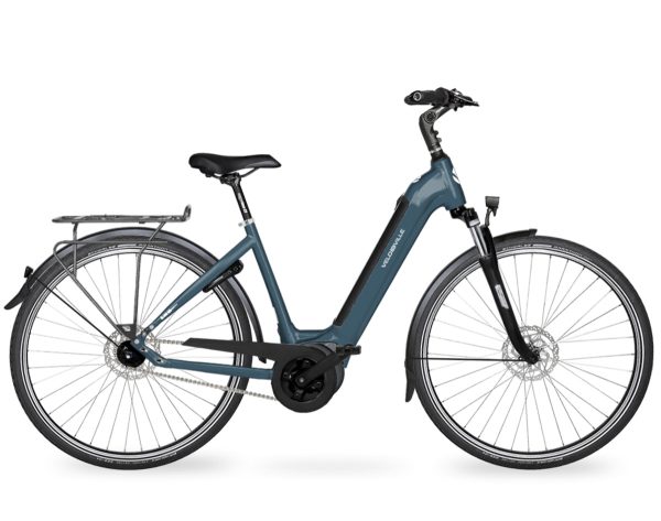 Velo de Ville AEB490 PURE RT (Rücktritt) mit Shimano Nexus Schaltung als Wave-Rahmen in der Farbe petrol blue glanz