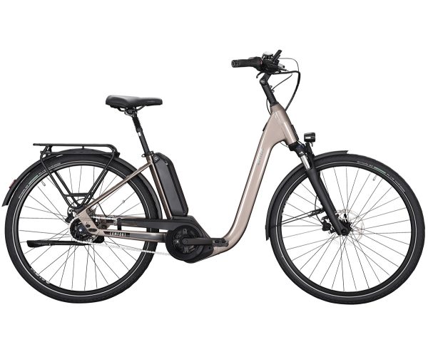 Kettler E-COMFORT 8 RT (Rücktritt) mit 545 Wh-Akku als Wave-Rahmen in der Farbe modern bronze shiny