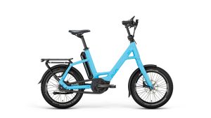 QIO EINS AP-8 RT (Rücktritt) als Unisex-Rahmen in der Farbe ice blue matt, Modell 2025
