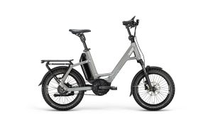 QIO EINSX P-E mit Enviolo TR-Schaltung & 800 Wh-Akku als Unisex-Rahmen in der Farbe lead metal, Modell 2025