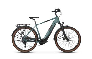 Ixgo MT-E THREE + mit 600 Wh-Akku als Diamant-Rahmen in der Farbe marsh
