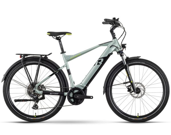 Raymon TourRay E 6.0 mit Diamant-Rahmen in der Farbe pistaccio black lime
