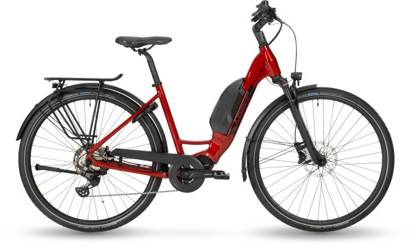 Stevens E-BORMIO LUXE Wave metallic red