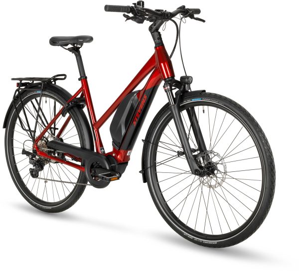 Stevens E-BORMIO LUXE Trapez metallic red – Bild 3