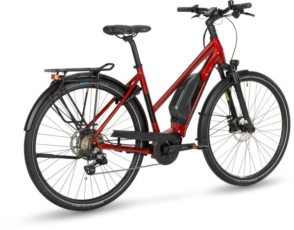 Stevens E-BORMIO LUXE Trapez metallic red – Bild 2