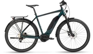 Stevens E-4X TOUR als Diamant-Rahmen in der Farbe glazed green