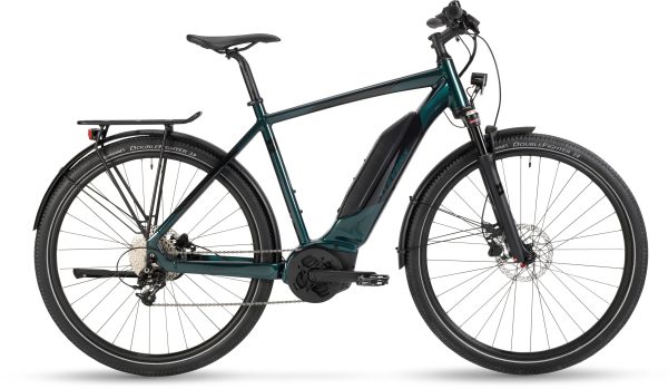 Stevens E-4X TOUR als Diamant-Rahmen in der Farbe glazed green