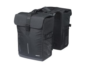 Basil Doppelpacktasche MOVE MIK mit 30 l Volumen in der Farbe schwarz