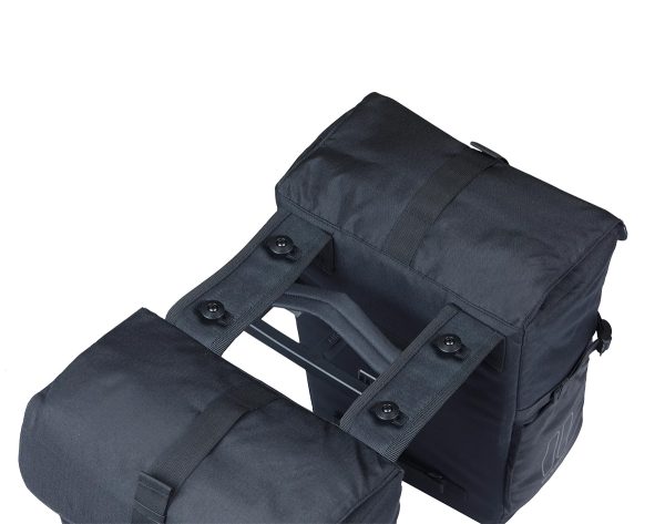 Basil Doppelpacktasche MOVE MIK 30 l schwarz – Bild 4
