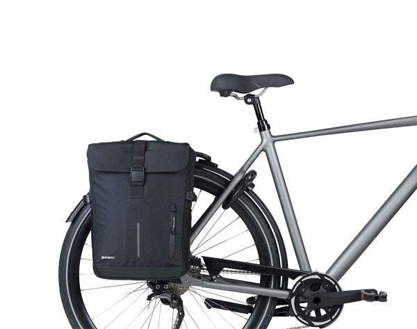 Basil Doppelpacktasche MOVE MIK 30 l schwarz – Bild 6
