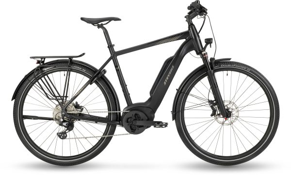 Stevens E-6X TOUR als Diamant-Rahmen in der Farbe stealth black, Modell 2023