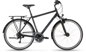 Stevens ALBIS als Diamant-Rahmen in der Farbe velvet black, Modell 2023